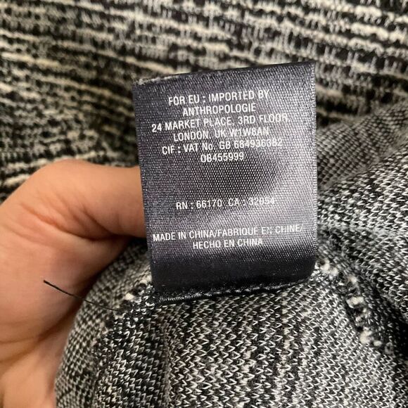 Anthropologie Collared Tweed Top - Picture 6 of 8